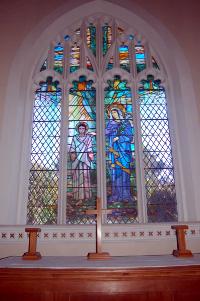 Clophill church east window March 2007